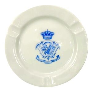NWOT Vintage 5-Star Palace Hotel Madrid Ashtray Dish Porcelain Spain